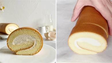 超高人氣的瑞士蛋糕卷，細膩鬆軟，掌握技巧，小白也能一次成功！