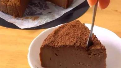 法式巧克力布丁，一口絲滑，濃醇可可味，讓人慾罷不能